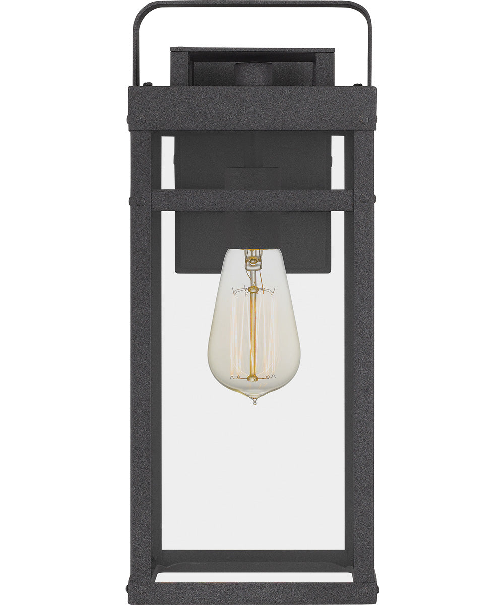 Keaton Medium 1-light Outdoor Wall Light  Coastal Armour Aluminum Mottled Black