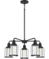 Ludlow 5-light Chandelier Earth Black
