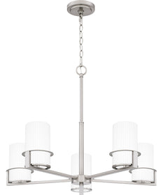Seymour 5-light Chandelier Brushed Nickel