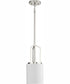 Goodwin 1-Light Modern Farmhouse Pendant Brushed Nickel