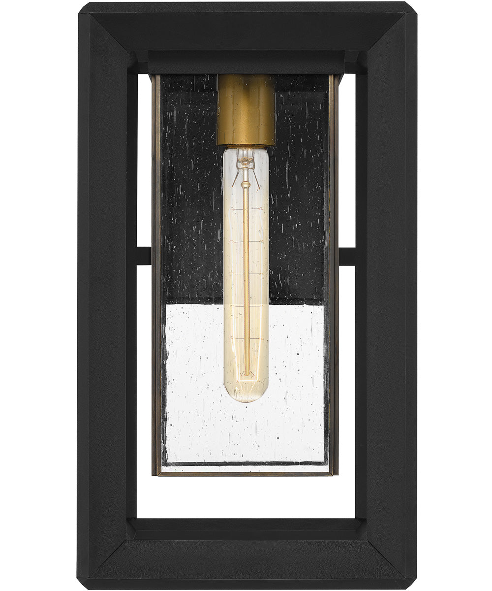 Infinger Large 1-light Outdoor Wall Light  Coastal Armour Earth Black