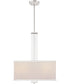 Callum 4-light Pendant Polished Nickel