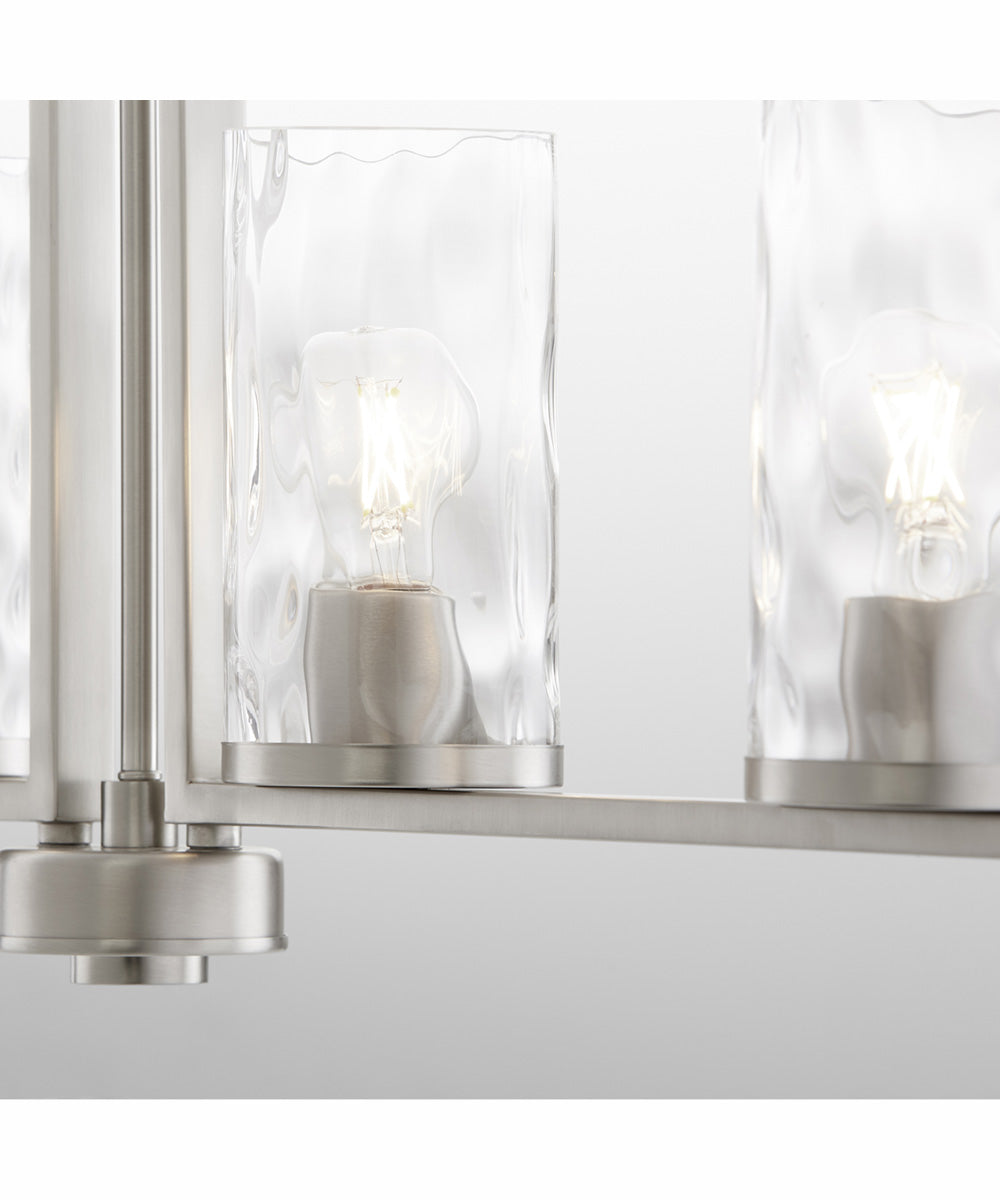 Steinway 4-light Chandelier Satin Nickel