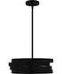 Quoizel Pendant Large 3-light Pendant Matte Black