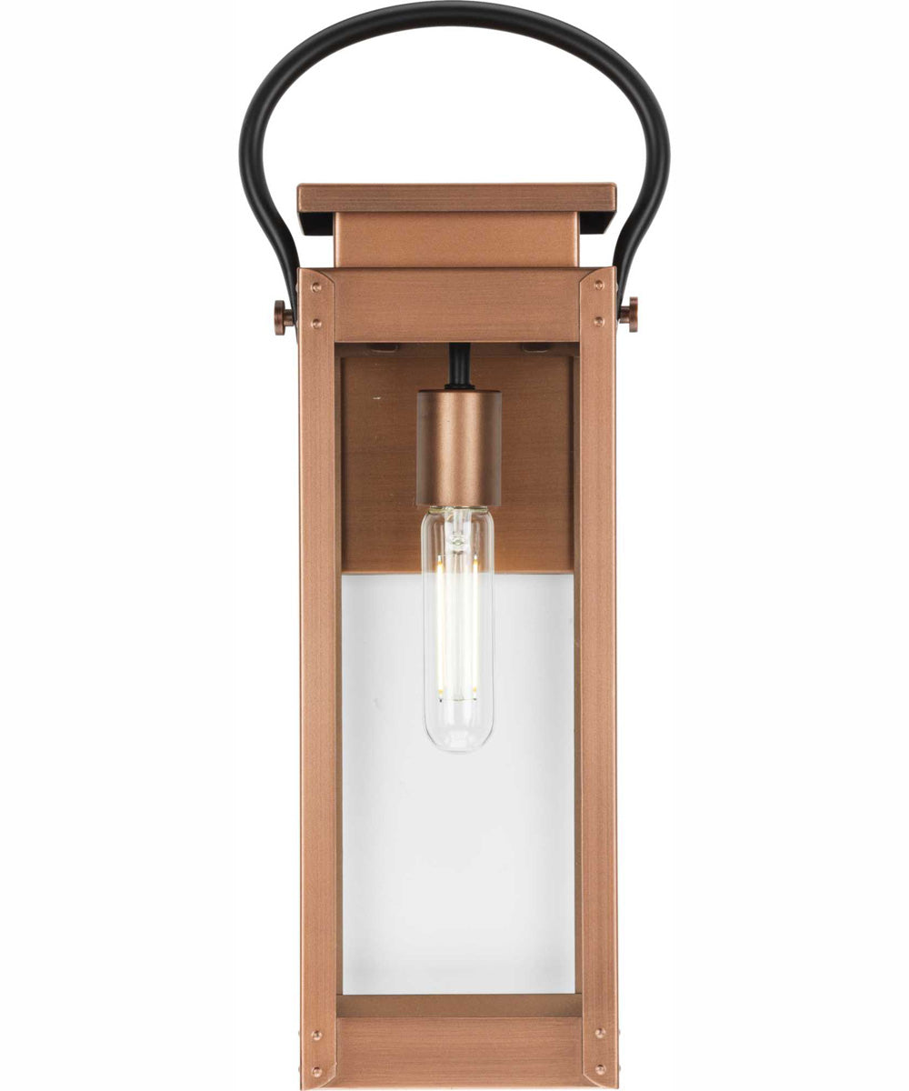 Union Square 1-Light Medium Urban Industrial Outdoor Wall Lantern Antique Copper