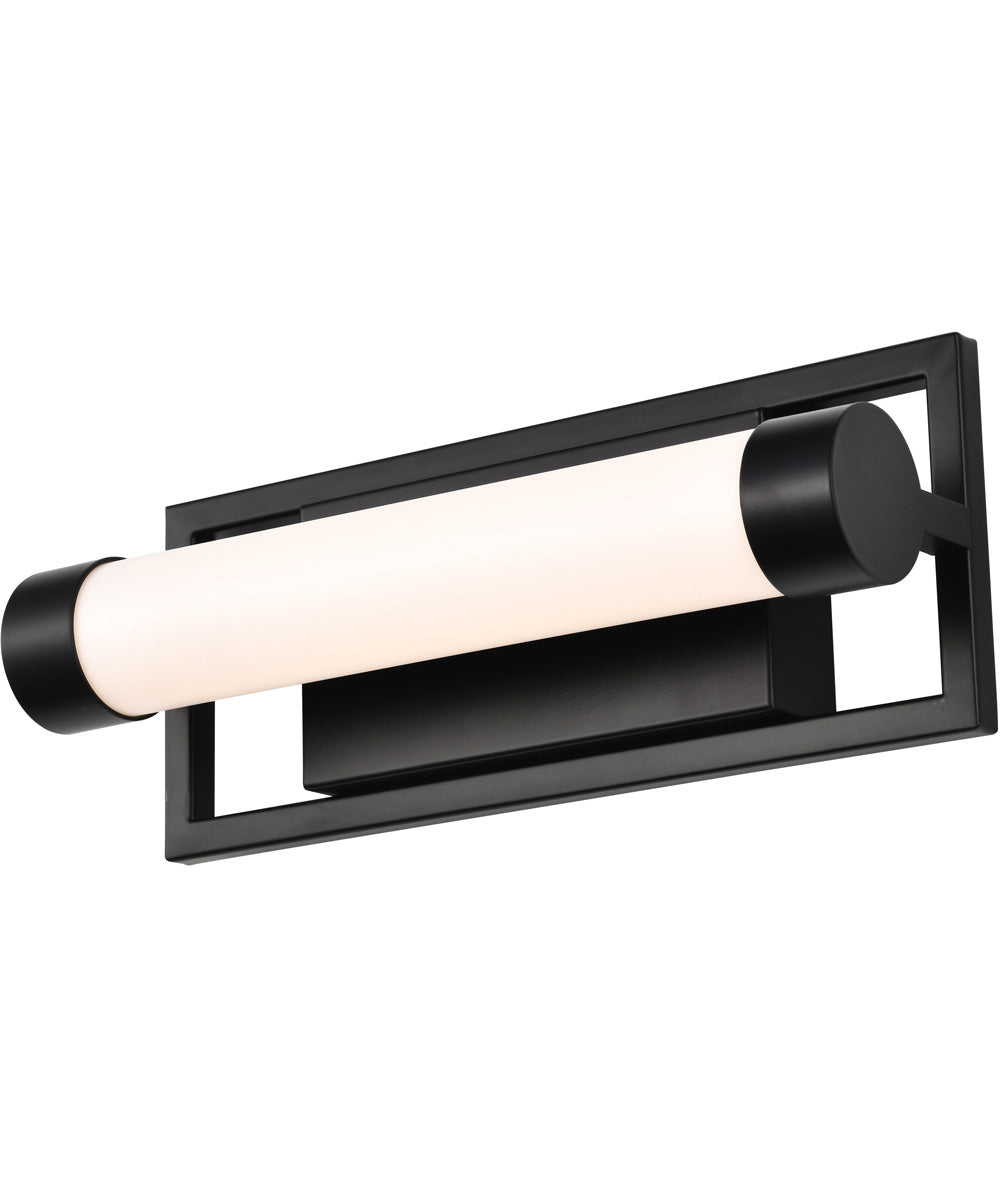 Canal  Vanity & Wall Matte Black