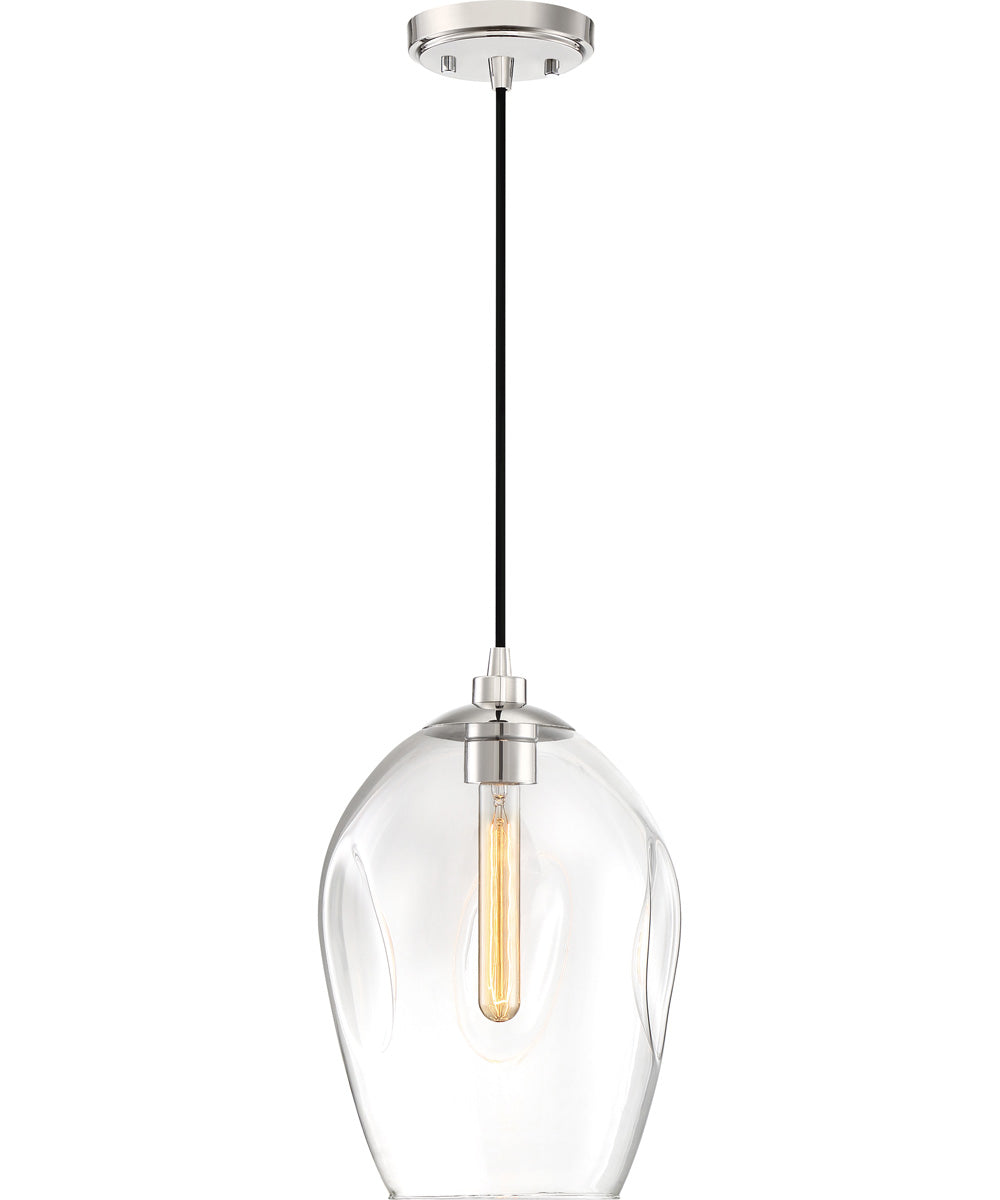Nostalgia Small 1-light Mini Pendant Polished Nickel