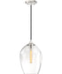 Nostalgia Small 1-light Mini Pendant Polished Nickel