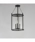 Belfry 3-Light Pendant Black