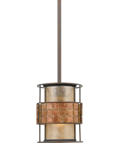 Laguna Small 1-light Mini Pendant Renaissance Copper