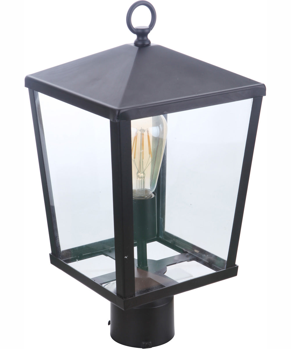 Olsen 1-Light Outdoor Post Mount Midnight