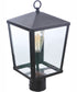 Olsen 1-Light Outdoor Post Mount Midnight