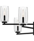 Cunningham 6-light Chandelier Matte Black