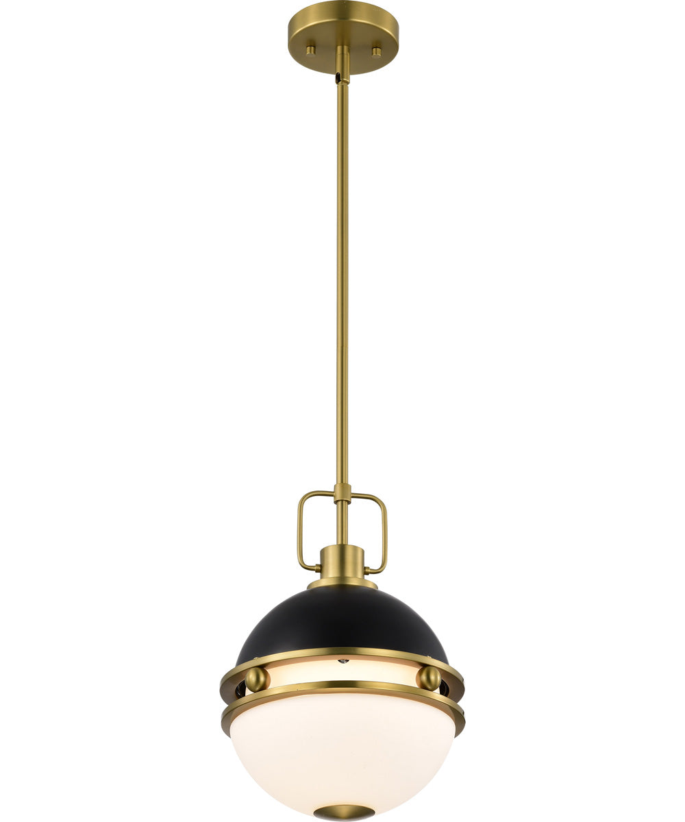 Everton 1-Light Pendant Matte Black