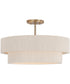 Delaney 4-Light Pendant Matte Brass