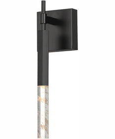 Diaphane LED Sconce Black