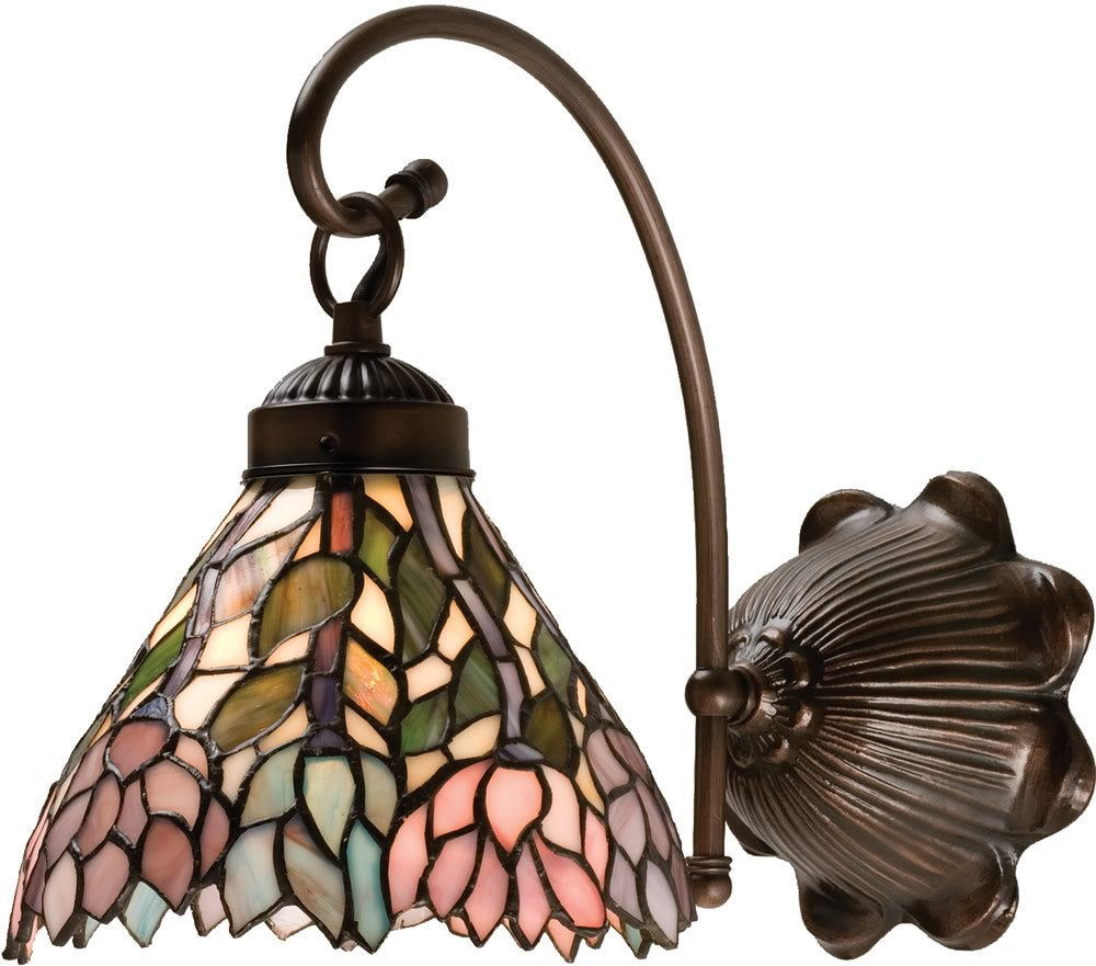 7"W Wisteria Wall Sconce