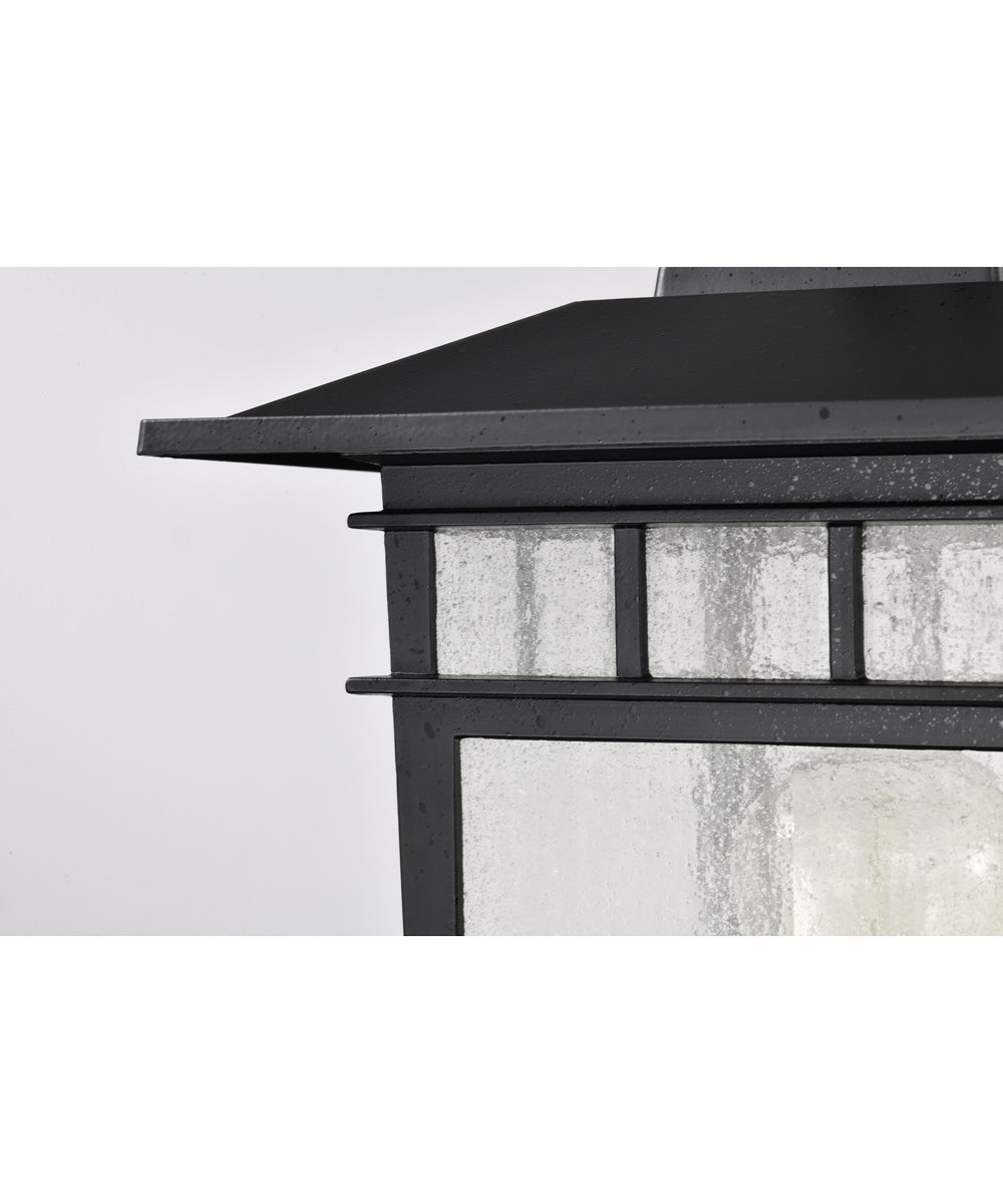 Cove Neck 1-Light Outdoor Textured Black