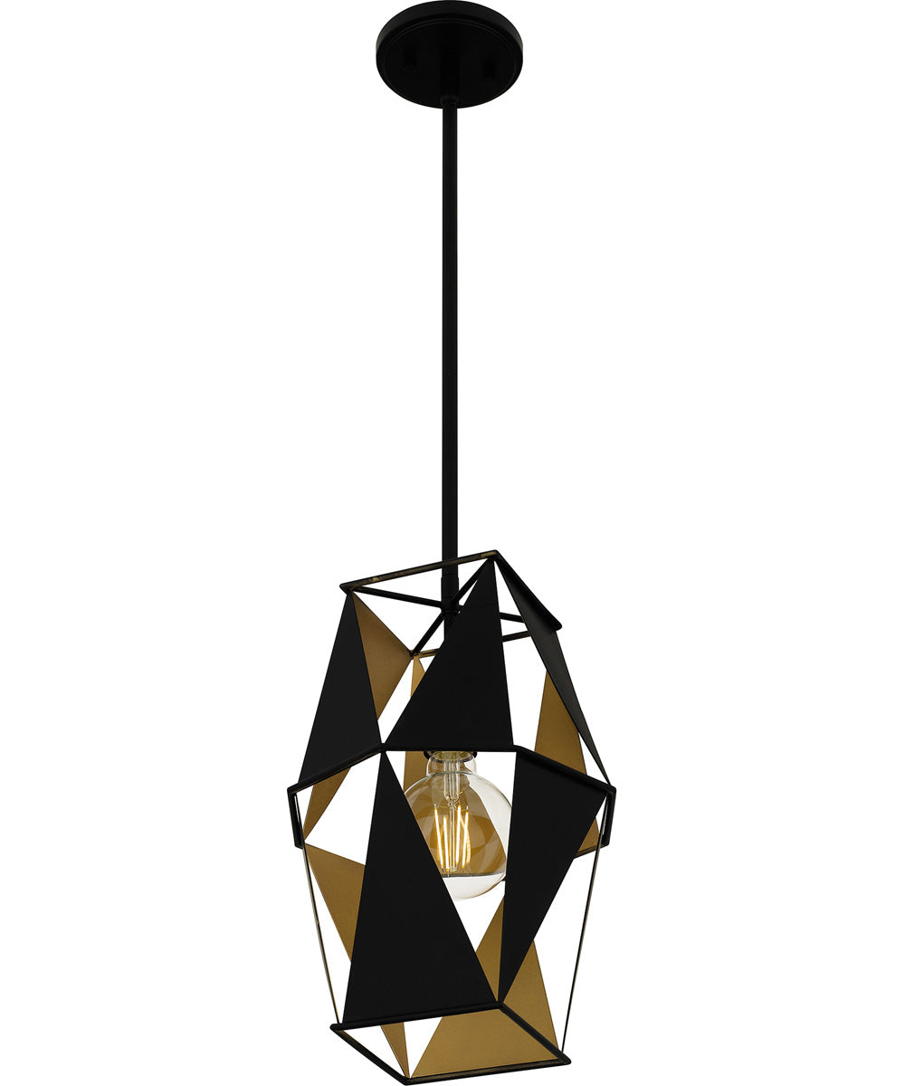 Quoizel Piccolo Pendant 1-light Mini Pendant Matte Black