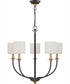 Audley 5-light Chandelier Old Bronze