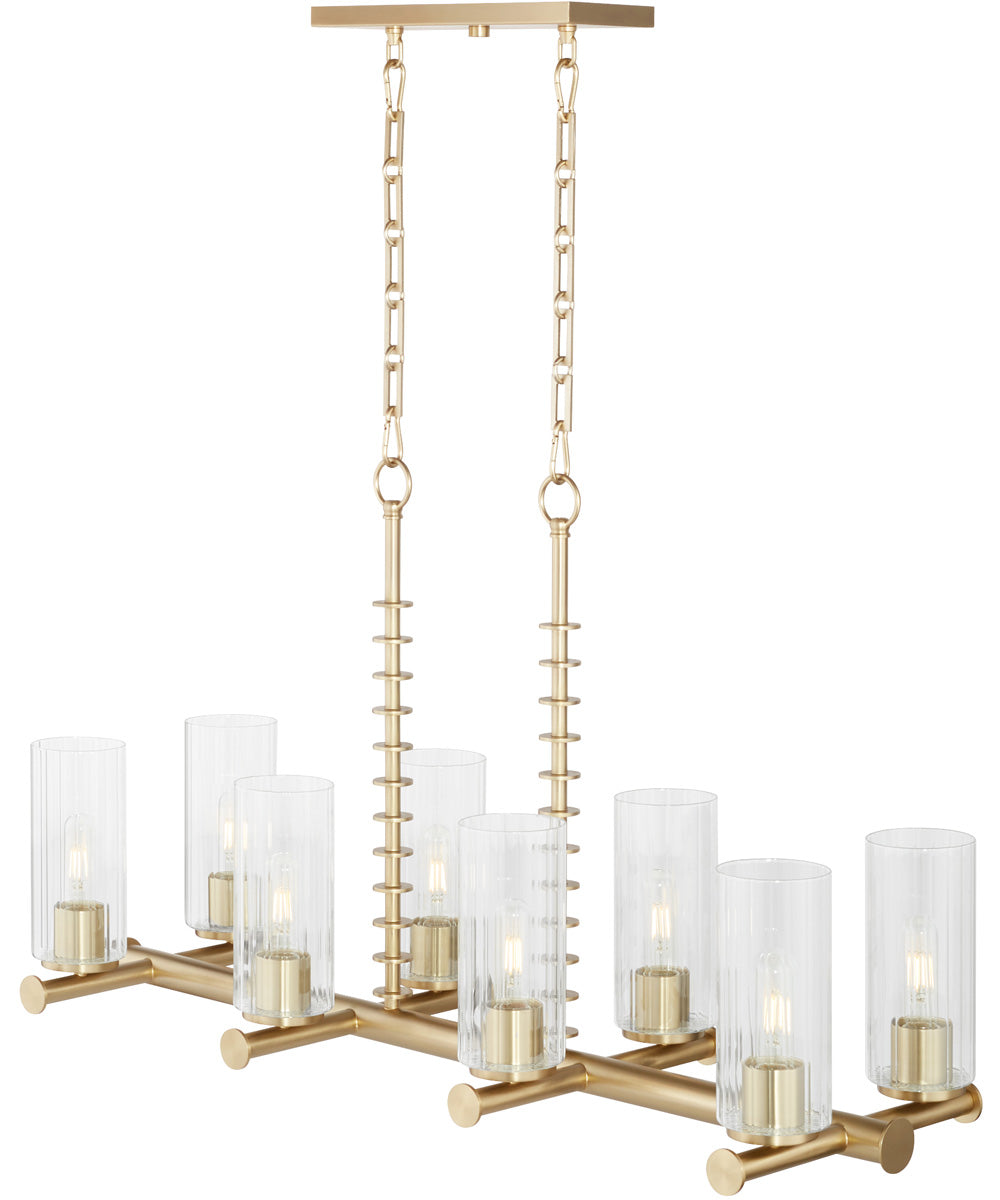 Tamara Day's Mercier 8-light Chandelier Aged Brass