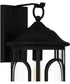 Brampton Large 1-light Outdoor Wall Light  Coastal Armour Aluminum Matte Black