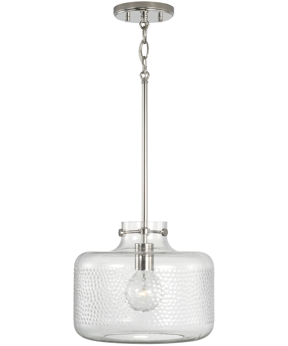 Brighton 1-Light Pendant Polished Nickel