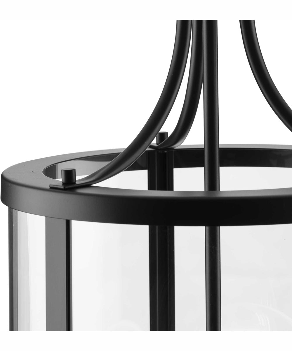 Gilliam 3-Light New Traditional Hall & Foyer Matte Black