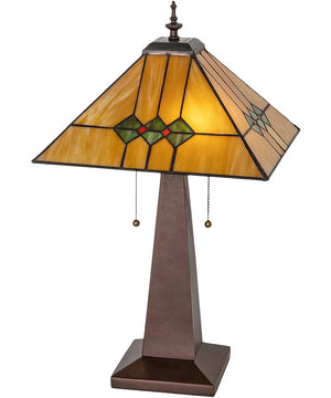 24" High Martini Mission Table Lamp