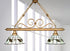 Dario 2-Light Tiffany Island Fixture