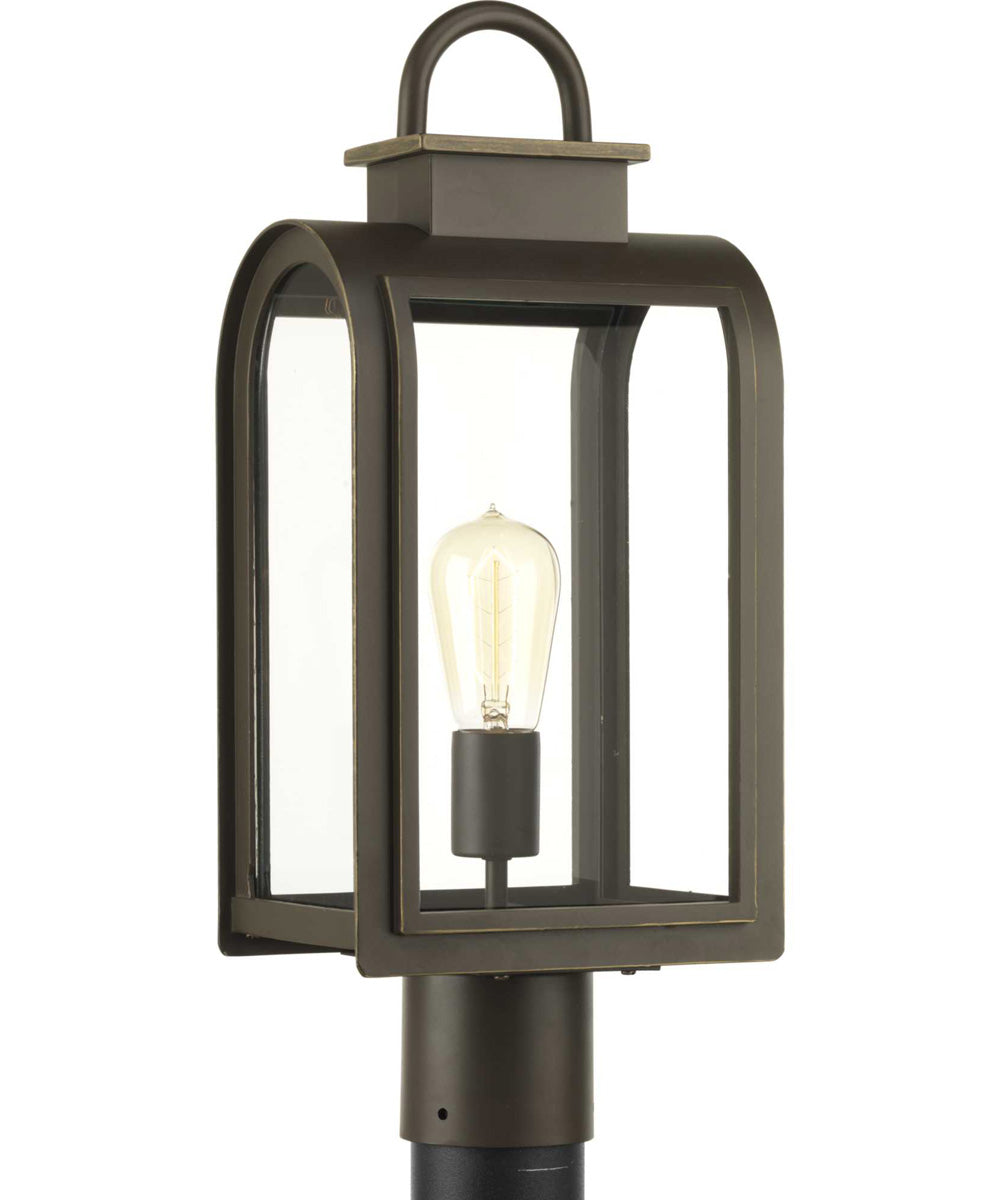 Refuge 1-Light Post Lantern Oil Rubbed Bronze
