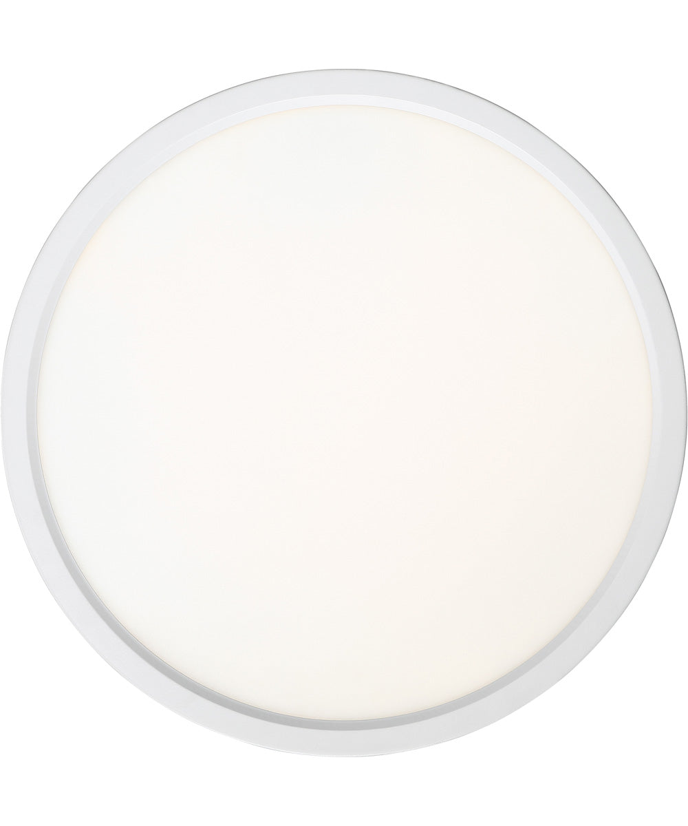 Outskirts  Flush Mount White Lustre
