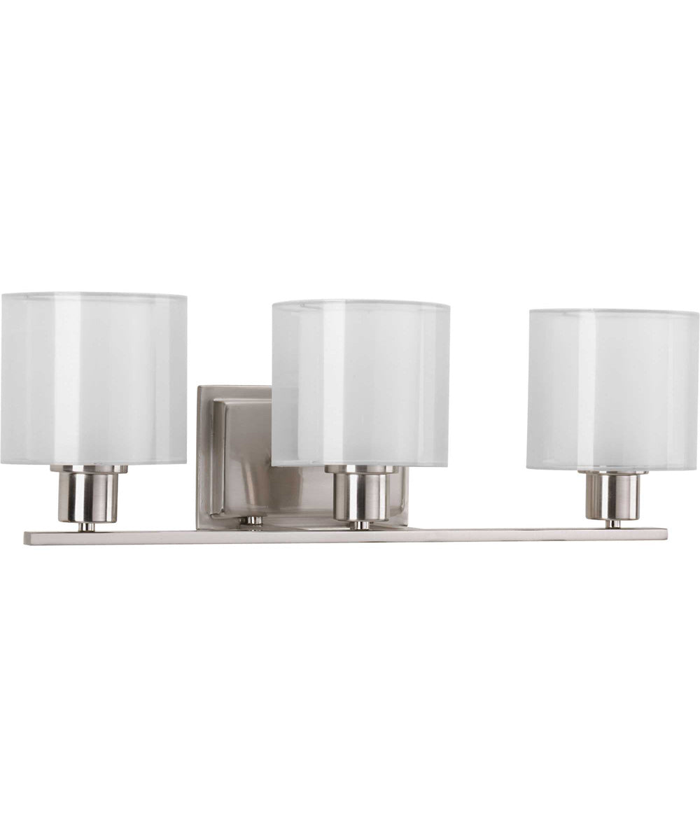 Invite 3-Light Bath & Vanity Brushed Nickel