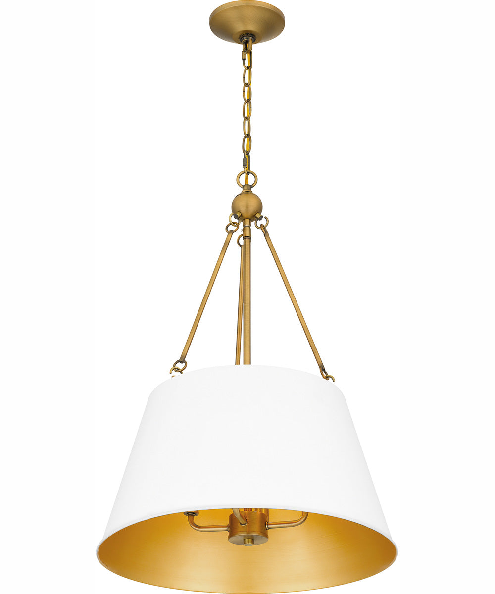 Quoizel Pendant Large 4-light Pendant White