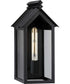Jeffrey Alan Marks Point Dume Dunemere Outdoor Wall Lantern Matte Black