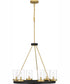 Greeley 6-light Chandelier Matte Black