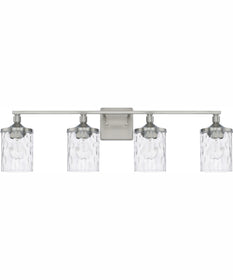 Colton 4-Light Vanity Brushed Nickel