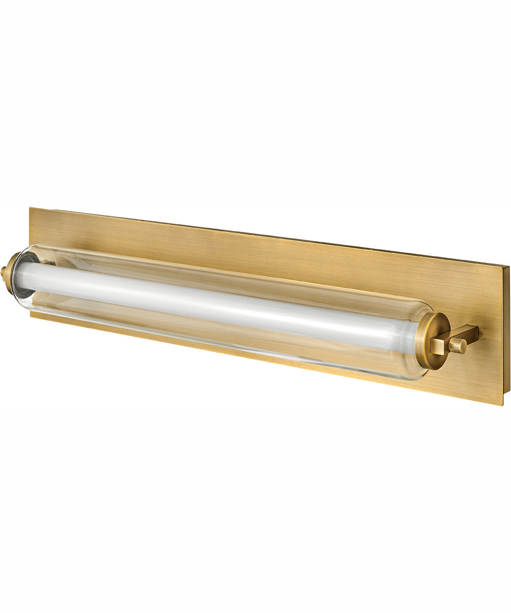 Lucien LED-Light Medium LED Vanity in Lacquered Brass