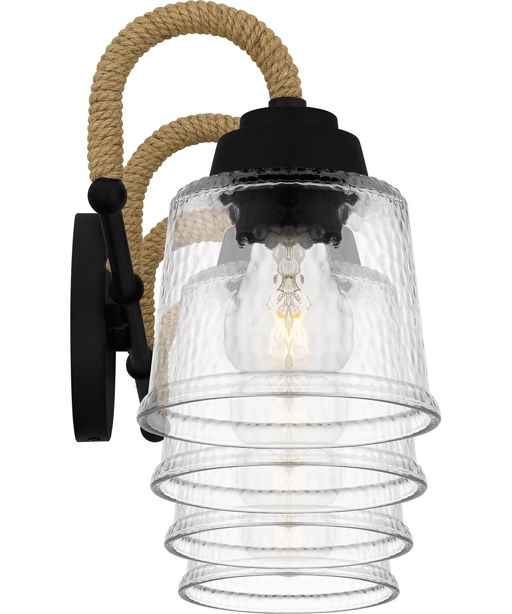 Seabreeze Extra Large 4-light Bath Light Matte Black