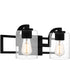 Lansdowne Medium 2-light Bath Light Matte Black