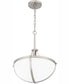 Antebellum Large 2-light Pendant Brushed Nickel
