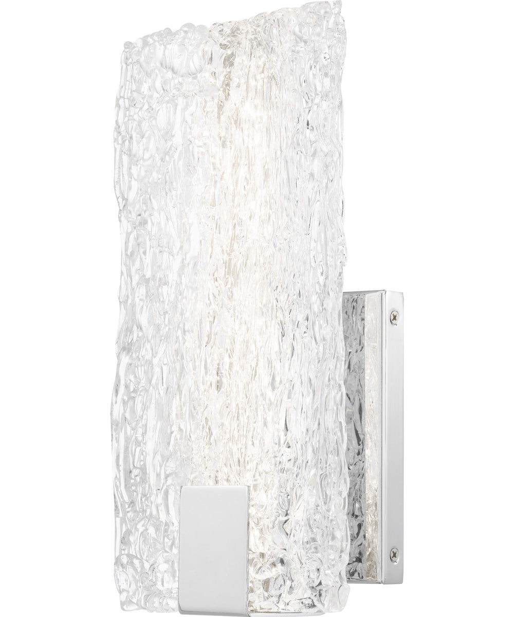 Winter Small Wall Sconce Polished Chrome