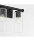 Tamara Day's Mercier 2-light Bath Vanity Light Matte Black