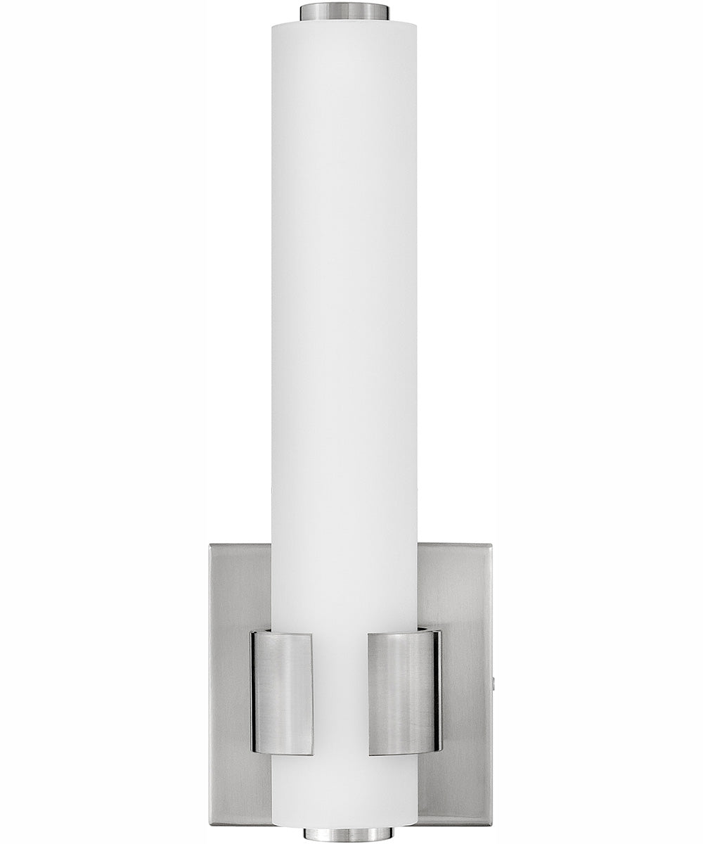 Aiden LED-Light Small LED Sconce in Brushed Nickel