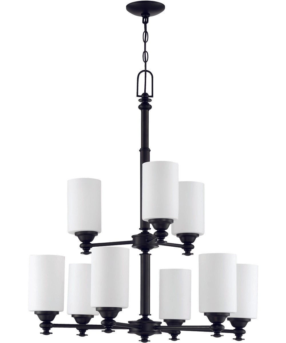 Dardyn 9-Light Chandelier Espresso