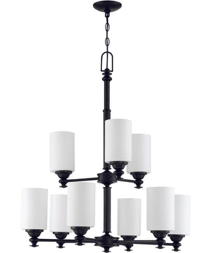 Dardyn 9-Light Chandelier Espresso
