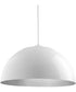 Dome 1-Light LED Pendant White