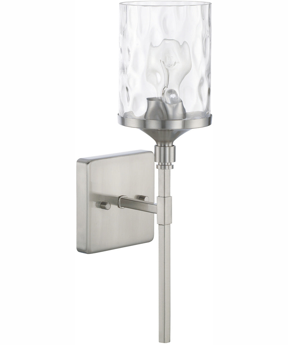 Colton 1-Light Sconce Brushed Nickel