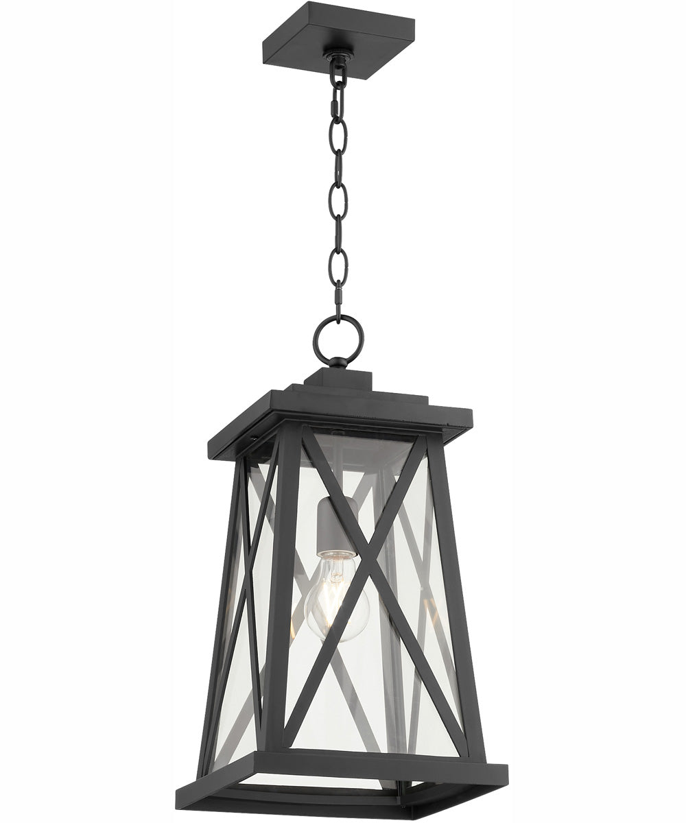 Artesno 1-light Pendant Textured Black