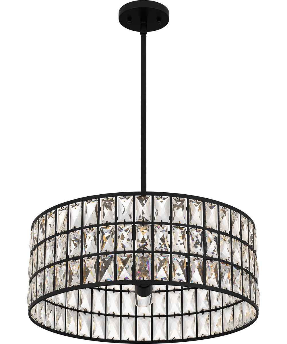 Gibson 4-light Pendant Matte Black